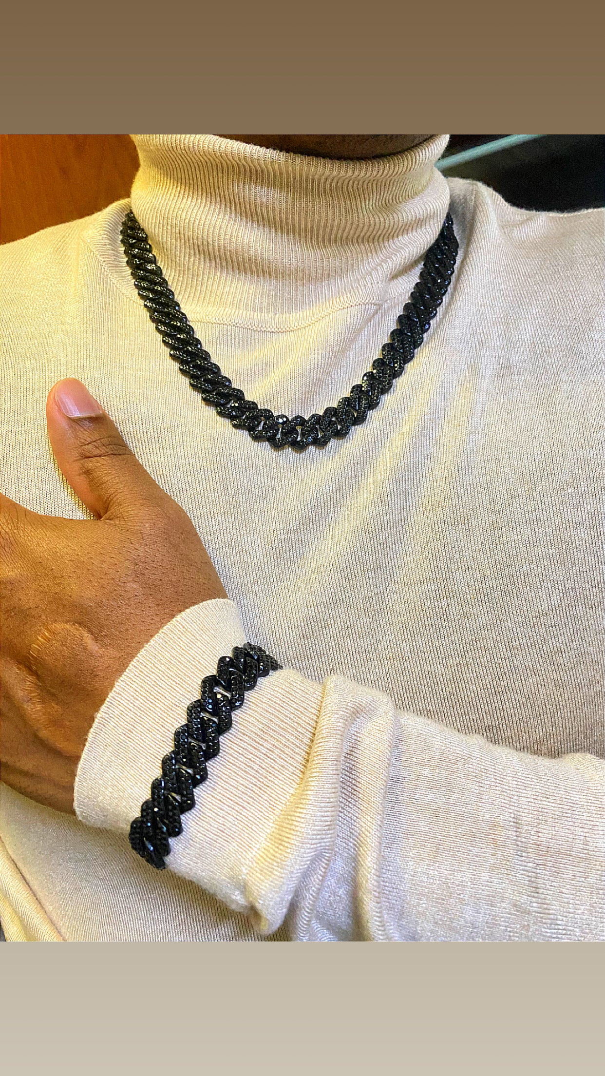 Completo black shine